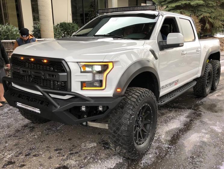 Hennessey VelociRaptor 6x6. (autoevolution)