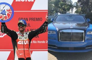 Pembalap Cal Crutchlow Pamer Mobil Baru, Kinclong dan Harganya Wow!