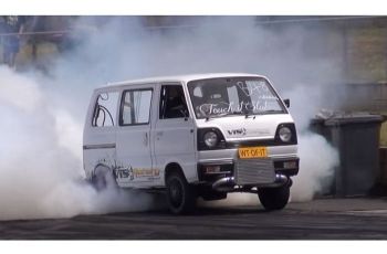 Suzuki Carry 'Bagong' Cangkok Turbo, Gampang aja Diajak Burnout